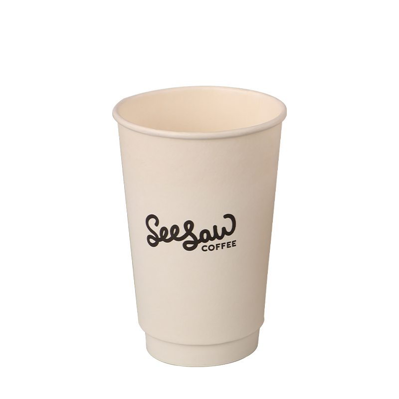 Gobelets en papier pour boissons chaudes isolés à double paroi de 12 oz