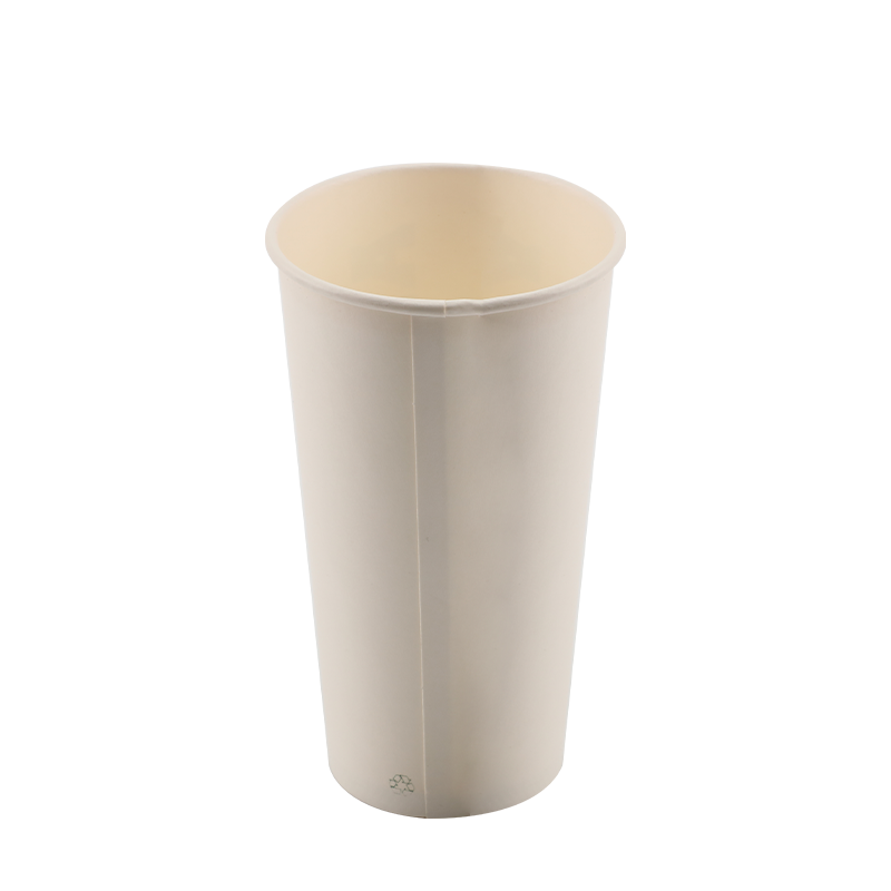 Gobelets en papier à paroi simple en PLA compostable de 12 oz