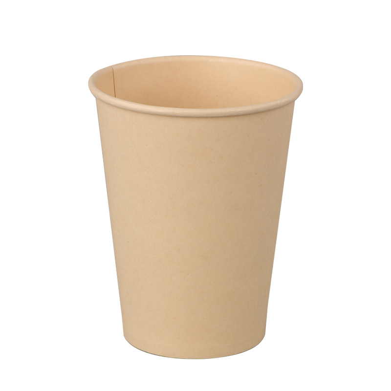 Tasse en papier à café chaud en bambou de 16 oz