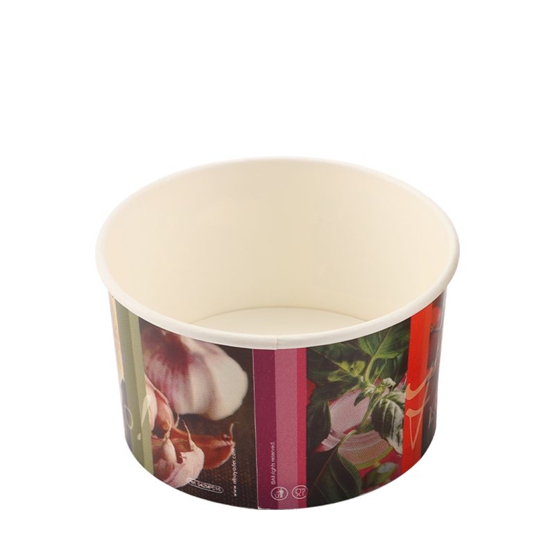 Gobelets en papier pour crème glacée à conservation froide de 5 oz