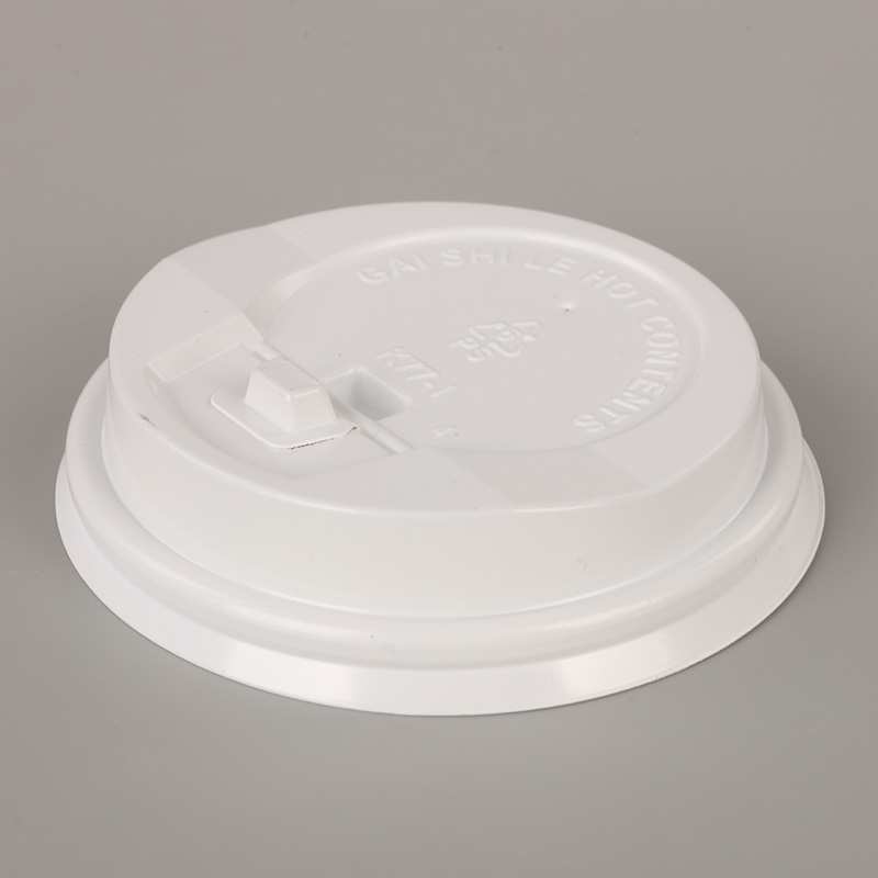Couvercles de café chaud en plastique de 6 oz