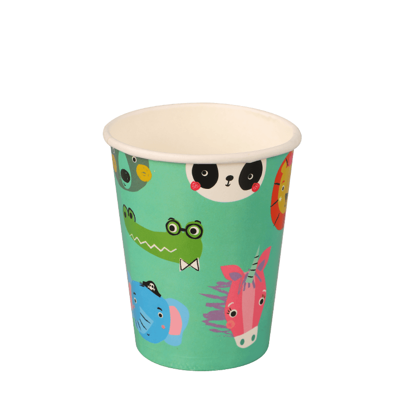 Gobelets en papier recyclables pour boire du café froid de 10 oz