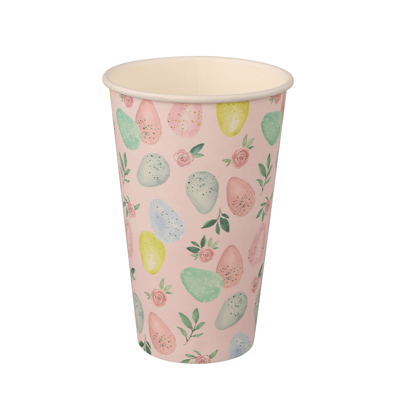 Tasses en papier pour thé au lait froid de 16 oz